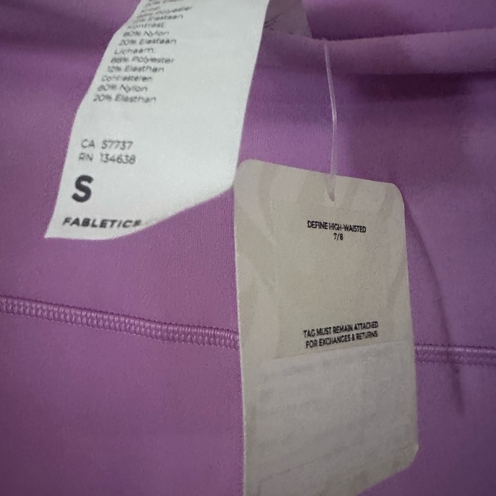 Fabletics Lavender Define High-Waisted Leggings